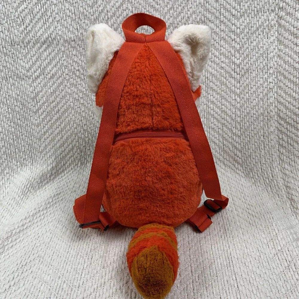 Turning Red Mei‎ Panda Plush Backpack Bag Disney Pixar 12